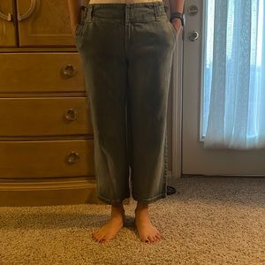 Tommy Hilfiger cropped blue jeans